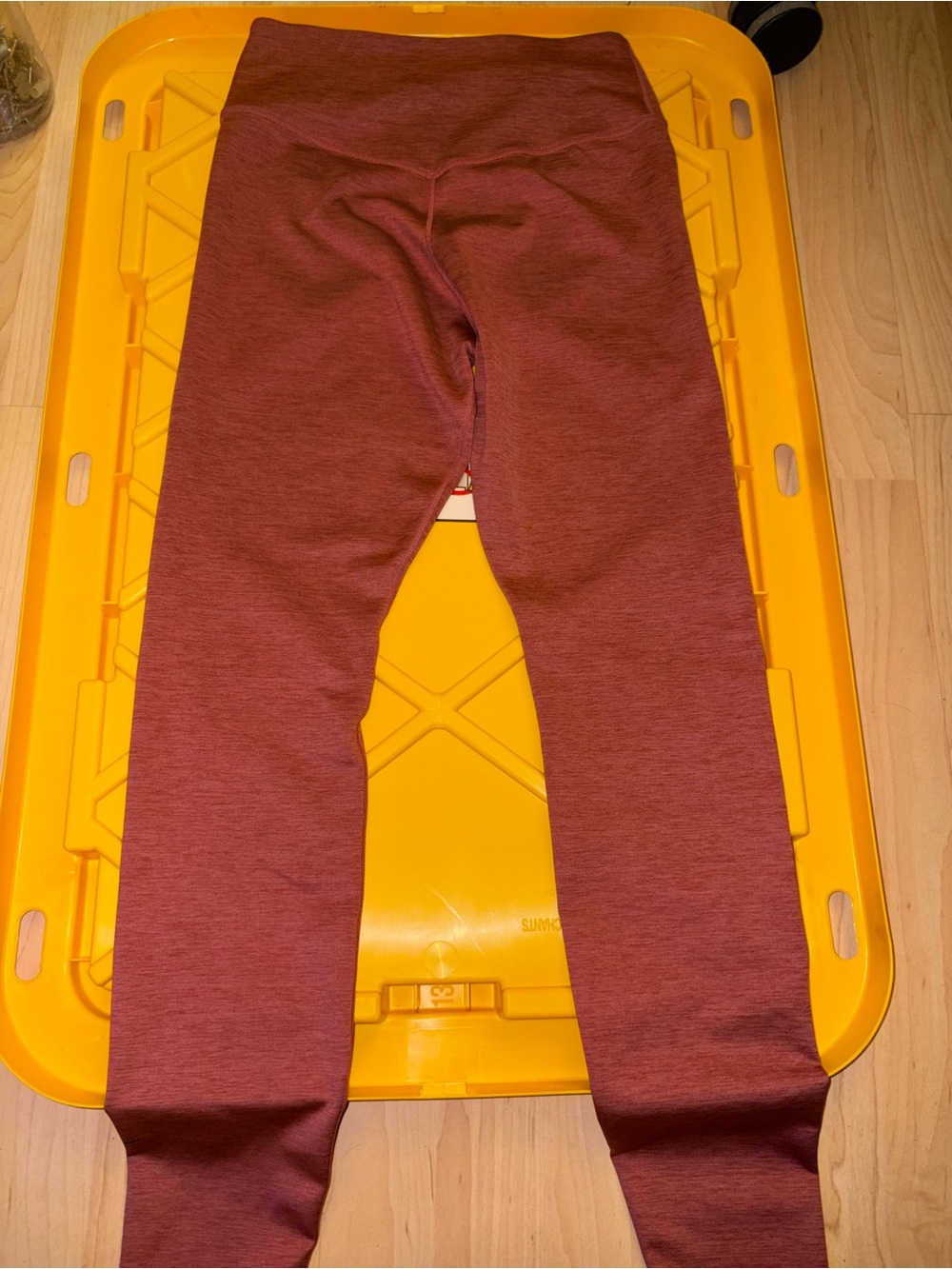 Nike Burgundy-Maroon Leggings